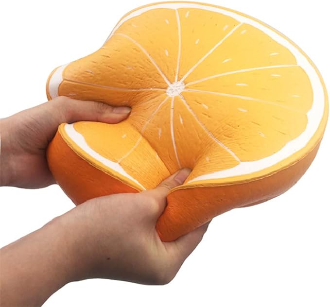 giant orange squishy