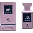 ALHAMBRA ROSE PETALS EAU DE PARFUM 80ml | LUXURY LONG LASTING FRAGRANCE | PREMIUM IMPORTED FRAGRANCE SCENT FOR MEN AND WOMEN | PERFUME GIFT SET | ALL OCCASION (Pack of 1)