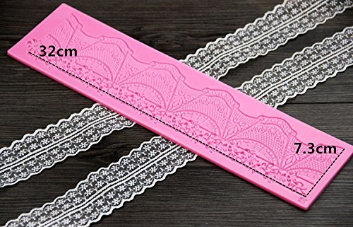 sail boat ship Baking Fondant sugar lace Silicone Mat sailing wedding Cake Decorating mold floral sail flower edible Lace Embossed Sugarcraft Tools for cupcake topper decoration Anyana