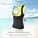 Eleady Womens No Zipper Hot Sweat Slimming Neoprene Shirt Vest Body Shapers (M Fits 30.3-32.6 Waistline, Black)