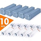 Upgraded Cartridge Filter Kit Compatible for So Clean 2, JALIELL CPAP Filters Replacement Kit, Includes 5 Cartridge Filters and 5 Check Valve