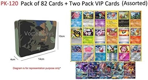 Vortex Toys PK-120 Trading & Playing Cards with Metal Box