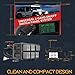 6 Gang Switch Panel, Nirider Universal Circuit Control Box Button Switch Pod Touch Switch Box For Truck Jeep ATV UTV SUV Carthumb 1