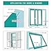 BAINING Twin Door Noise Blocker Window Seal Weatherstrip for Under Door and Window Insulation, 36 Ft Length, Black