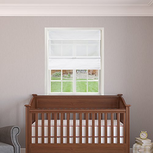 image for Chicology Cordless Magnetic Roman Shades / Window Blind Fabric Curtain