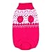 Pet Sweater,Haoricu 2016 Winter Autumn Warm Clothing Pet Dog Sweater Dog Costume Small Dog Cat Pet Clothing Puppy Apparel Coat for Dogs (XS, Hot pink)