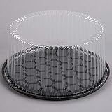10-11inch Cake Double Layer Clear Cake Container