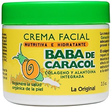 Skin Care Baba De Caracol Original Snail Slime Facial Cream 3.5oz by HK International