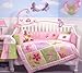 SoHo Butterflies Meadows Baby Crib Nursery Bedding Set 13 pcs included Diaper Bag with Changing Pad & Bottle Case