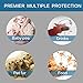 H.VERSAILTEX 100% Waterproof Sofa Slipcover Washable Sofa Cover Non-Slip Couch Cover for 3 Cushion Cover Furniture Protector for Pets Couch Slipcovers with Puppy Paw Silicone Backing (XL Sofa, Taupe)