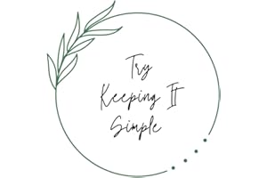 Try Keeping It Simple: Weekly Planner to Keep You Organized