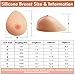MOOVANT Silicone Breast Forms Fake Boobs for Crossdressers Transgenders Mastectomy Prosthesis