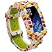 Wonlex Samsung Gear Fit2 Band, Silicone Replacement Watch Bands Strap for Galaxy Gear Fit2 SM-R360 & Fit 2 Pro for Women Men (Colorful Dots)