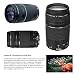 Canon EOS Rebel T6 DSLR Camera w/ EF-S 18-55mm is II Lens & 75-300mm f/4-5.6 III Lens + 32GB Sandisk Memory + Canon Case + TTL Speedlight Flash (Good Upto 180 Feet) + Accessory Bundlethumb 3