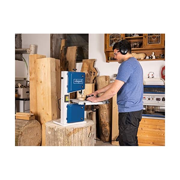 Scheppach HBS30 BandsÃ¤ge HolzbandsÃ¤ge HolzsÃ¤ge TischsÃ¤ge SÃ¤ge inkl. 3 SÃ¤gebÃ¤nder | 230 Volt | 350 Watt | max. DurchlasshÃ¶he: 80 mm | max. Durchlassbreite: 200 mm – Bild 8