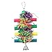 Pet Magasin Hand Made Bird Toys [3-Pack] - Interactive Perch, Stand & Swing for Birds of All Kinds