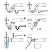 Stainless Steel 27.5inch Hair Drain clog remover, Drain Hair Cather Shower Drain Hair Trap Drain Cleaning Tool Drain Clog Remover 3 Pack