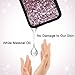 iPhone 8 Plus Case, iPhone 7 Plus Case, Maxdara[Screen Protector]Black Glitter Liquid Sparkle Protective Case Floating Bling Pretty Quicksand for Girls Children [Pass MSDS&SGS Safety Test] (RoseGold)