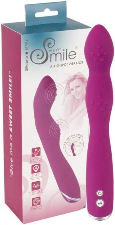 Sweet Smile A&G-Spot Vibrator, Purple