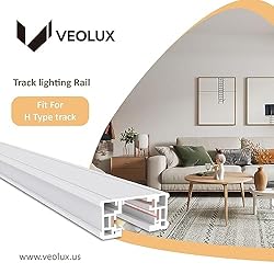 VEOLUX Lighting, H Track 4 feet Single Circuit,120V