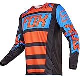 Fox Racing 180 Falcon Men's Off-Road Motorcycle Jerseys - Black/Orange