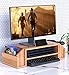 WELL WENG Bamboo 2-TIier Monitor Riser with Adjustable Storage Organizer Desktop Stand for iMac,Printer,Notebook,Xbox one,PS4 (MR3-SG))thumb 1