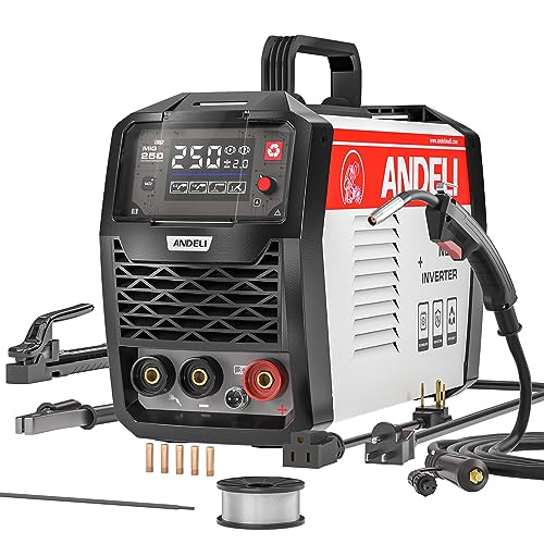 ANDELI Welding Machine 3 in 1 with LED Digital Display,135A 110V/220V