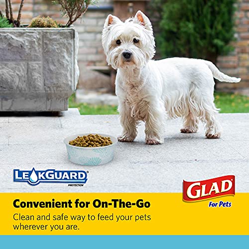 Glad for Pets Disposable Feeding Bowls Large Disposable Dog Bowls