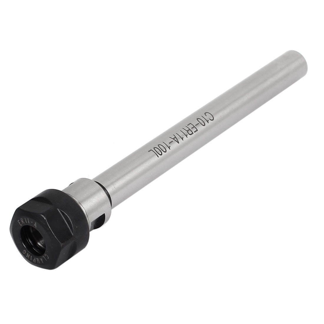 Sourcingmap C10 ER11A 100L Collet Chuck Holder Straight CNC Milling Extension Rod for CNC Lathe Milling Tool
