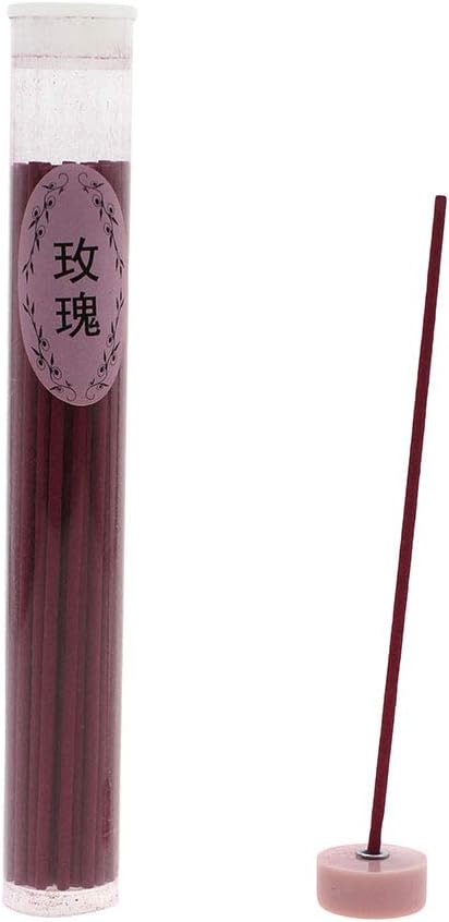HuntGold Home Floral Scent Incense Fragrance Sticks Candle Air Freshener(Rose)