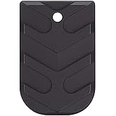 NDZ Performance Magazine Base Plate for Glock 19 17 22 23 27 34 45 Gen 5 in 9mm, .40, Textured Anodized Aluminum with Aspis Cut, Made in The USA - Choose Plate Color