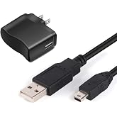 3Ft Charger Cable Wall Power Charger Adapter for Texas Instruments TI-84 Plus CE Graphing Calculator Texas Instruments TI-84 Plus C Silver Edition TI Nspire CX CAS Ti-84 Calculator