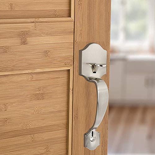 Probrico Camelot Trim Lower Half Front Entry Handleset, Passage Lock