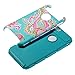 iPhone 6 Plus Case 5.5 Inch,iPhone 6s plus Case,AnnBay High Impact Hard Hybrid Dual Layer Heavy Duty Case Armor Cover Case with Totem Flower Pattern for iPhone 6 Plus /6s Plus(Blue)