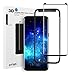[Upgrade Version] Galaxy S8 Plus 3D Curved Tempered Glass Screen Protector with Installation Tray, Otium 100% Touch Sensitivity, Anti-Scratch, Anti-Fingerprint, Case Friendly, Bubble Free, Black