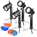 GLOSHOOTING Photography Lighting Kit, 12 LED Continuous Photo Lights, Table Top Lamp for Video Studio with Color Filters, 4 Sets