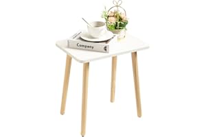 FORAOFUR Nursery Side Table, Small End Table Accent Table Living Room Balcony Office, Modern Side Bedside Home Decor, for Small Spaces, Easy Assembly