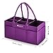MARNUR Diaper Caddy Large Capacity Nursery Organizer with Removable Compartments for Baby Essentials, Wipes & Toys, Storage bin for Home, Portable Car Basket for Travel, Dirty Resistant - 16.5X8X8 In
