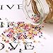 Phogary 9000pcs Glass Seed Beads, Mixed Colors Small Pony Beads Assorted Kit Multi Colors Lustered Loose Spacer Beads, 3mm Round, Hole 1.0mm for Jewelry Making, DIY Crafting (15 Colors)