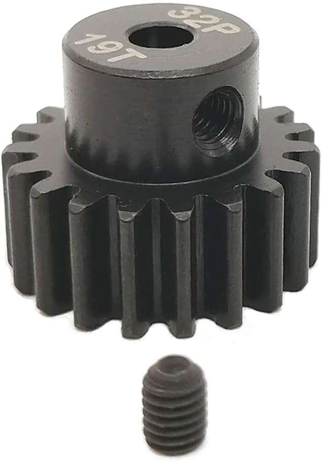 MakerDoIt 32P Hardened Pinion Gear Set 3.175 Hole 17T 18T 19T 20T 21T with Hex Key (Compatible with 0.8 Metric Pitch) - Image 5