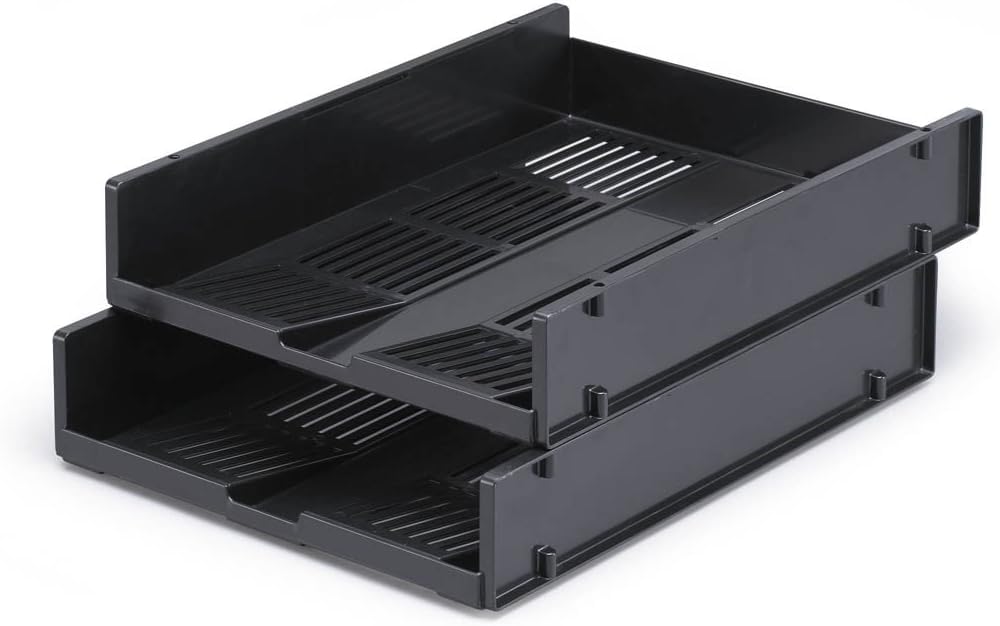 Durable 1700784058 Letter tray optimo Blue angel, 6-Piece, Anthracite
