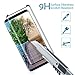 2 Pack Galaxy S9 Screen Protector 9H Hardness/Anti-Scratch/Anti-fingerprint/Anti-Bubble/3D Curved/High Definition/Fitquipment Glass Screen Protector Compatible Samsung Galaxy S9 Black