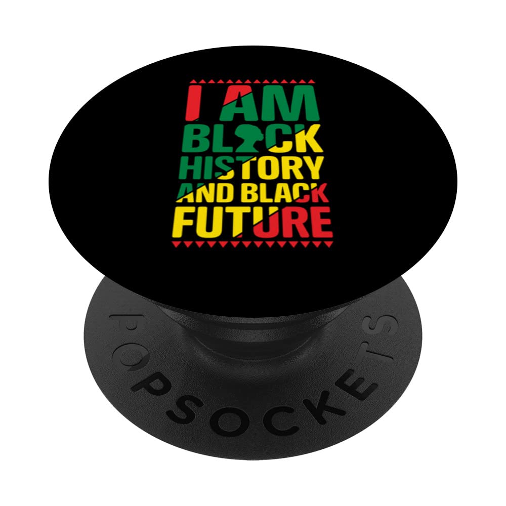 Black History is American History Black History future PopSockets Swappable PopGrip