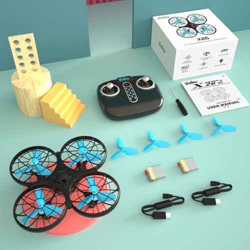 Loolinn | Drone for Kids Gift - Mini Remote Control Drone with Automatic Anti-Collision Technology/Safe for Kids/Easy to Pilot/C0 Certification (Gift for Kids)