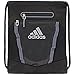 adidas Unisex Rumble II Sackpack, Black/Onix/Reflective Silver, ONE SIZE