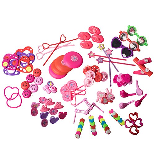 Bulk Toys Party Favors for Kids - 100 Pc Princess Party Supplies for Girls and Boys Bulk Party Favors Toy Assortment for Pinata Filler + Birthday Party Supplies