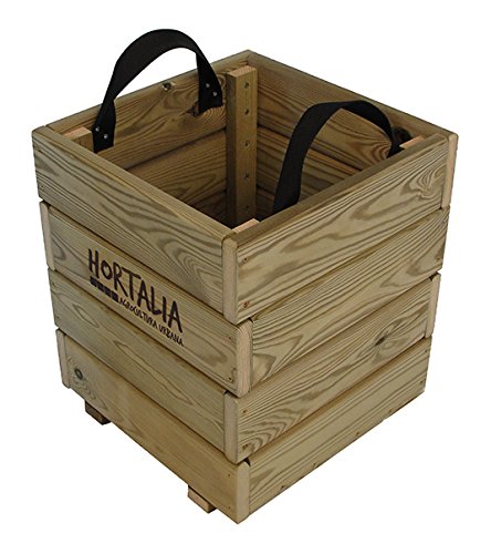 Hortalia Pun - Huerto Urbano Jardinera, Talla S, 35 x 42 x 35 cm ...