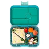 YUMBOX TAPAS Larger Size (Antibes Blue) 4 compartment Leakproof Bento lunch box for Pre-teens, Teens & Adults