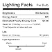 QPAU E27 9W 18 LED PIR Motion Sensor Bulb, Warm White