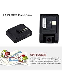 viofo A119 1440p 30 fps coche Dash Cam con GPS Logger, visualización LCD de 2.0"